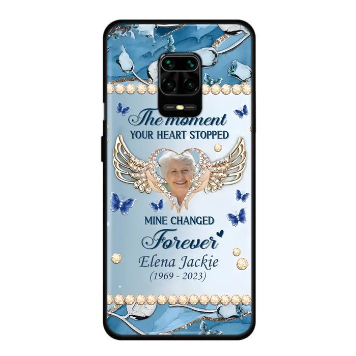 Personalized Memorial Phone Case - Memorial Gift Idea For Family - Case For Oppo/Xiaomi/Huawei - The Moment Your Heart Stopped Mine Changed Forever