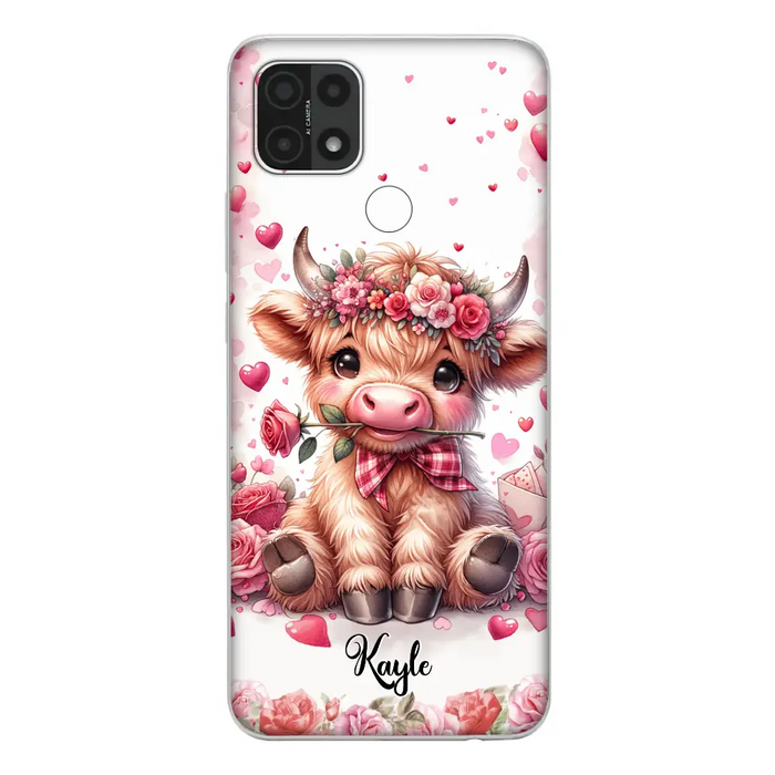 Lovely Highland Phone Case - Gift Idea For Birthday/Valentine's Day - Case For Oppo, Xiaomi, Huawei