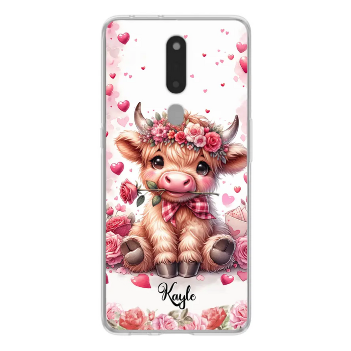 Lovely Highland Phone Case - Gift Idea For Birthday/Valentine's Day - Case For Oppo, Xiaomi, Huawei