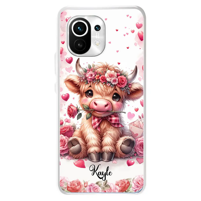 Lovely Highland Phone Case - Gift Idea For Birthday/Valentine's Day - Case For Oppo, Xiaomi, Huawei