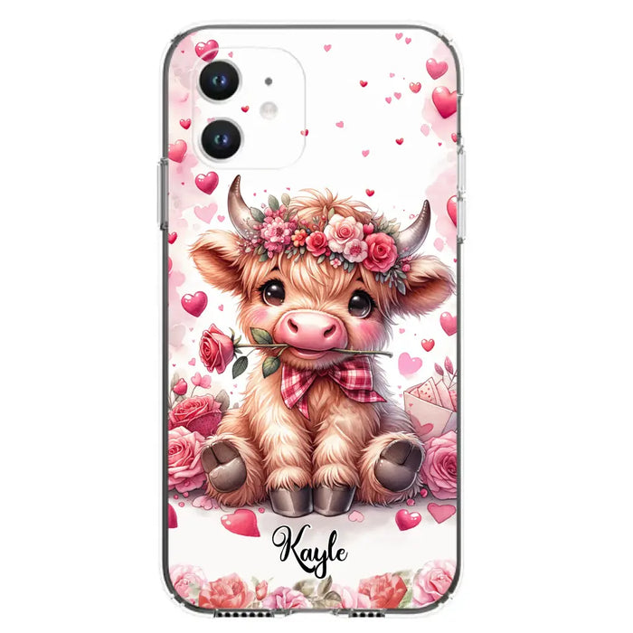 Lovely Highland Phone Case - Gift Idea For Birthday/Valentine's Day - Case For iPhone, Samsung