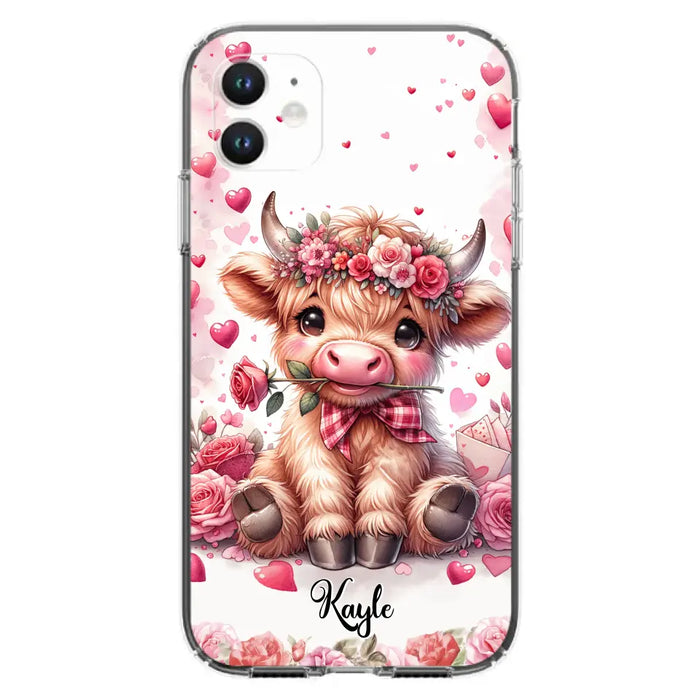 Lovely Highland Phone Case - Gift Idea For Birthday/Valentine's Day - Case For iPhone, Samsung