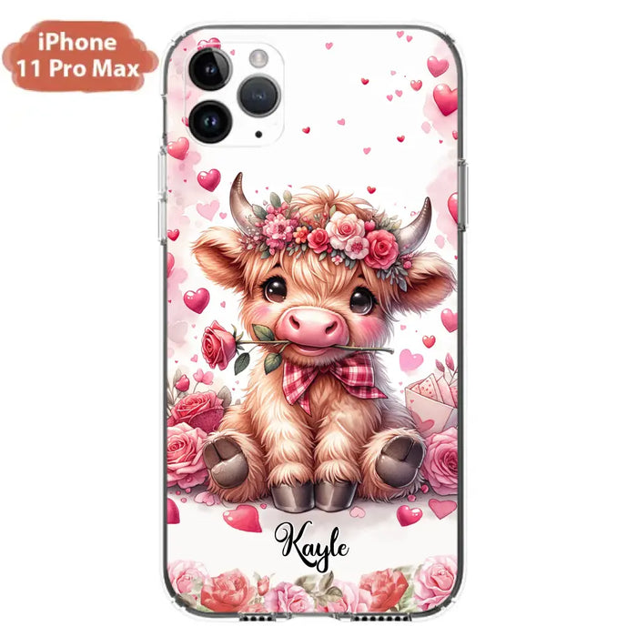 Lovely Highland Phone Case - Gift Idea For Birthday/Valentine's Day - Case For iPhone, Samsung