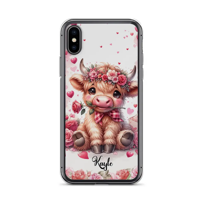 Lovely Highland Phone Case - Gift Idea For Birthday/Valentine's Day - Case For iPhone, Samsung