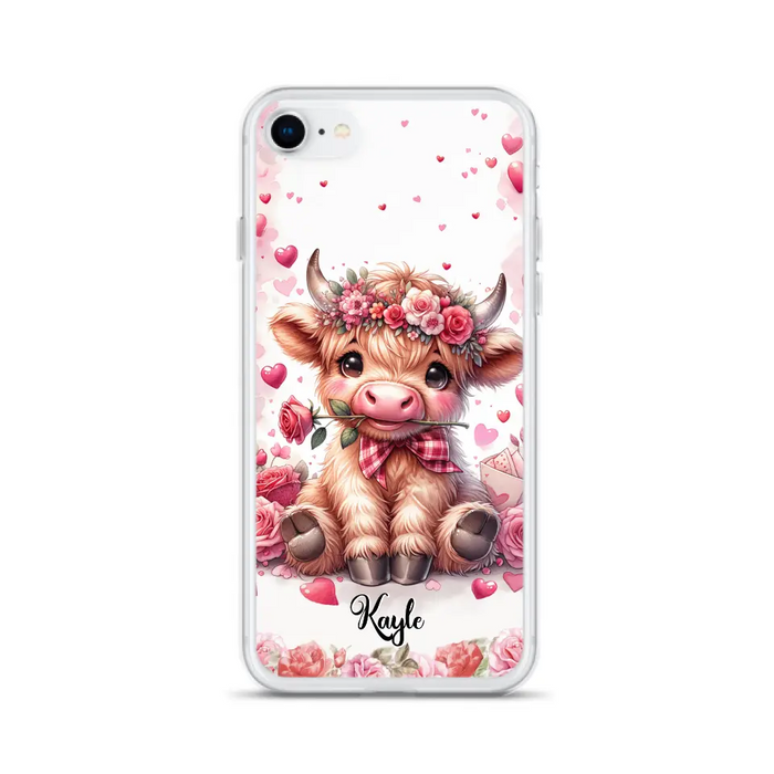 Lovely Highland Phone Case - Gift Idea For Birthday/Valentine's Day - Case For iPhone, Samsung