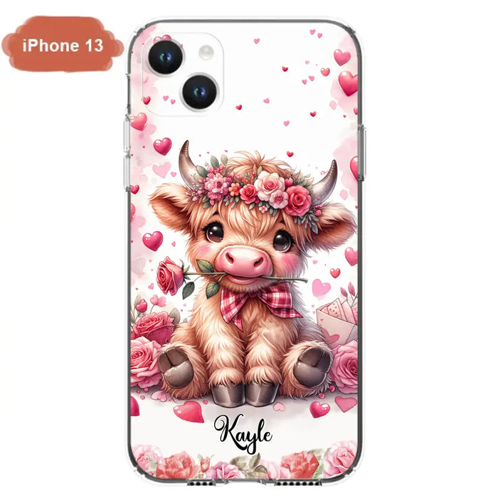 Lovely Highland Phone Case - Gift Idea For Birthday/Valentine's Day - Case For iPhone, Samsung