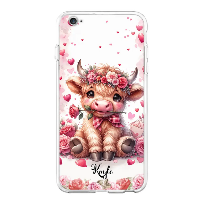 Lovely Highland Phone Case - Gift Idea For Birthday/Valentine's Day - Case For iPhone, Samsung