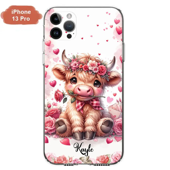 Lovely Highland Phone Case - Gift Idea For Birthday/Valentine's Day - Case For iPhone, Samsung