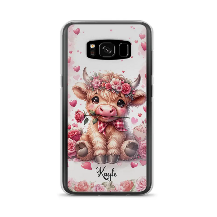 Lovely Highland Phone Case - Gift Idea For Birthday/Valentine's Day - Case For iPhone, Samsung