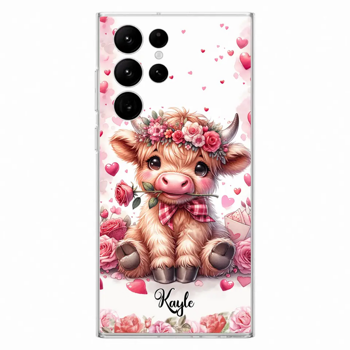 Lovely Highland Phone Case - Gift Idea For Birthday/Valentine's Day - Case For iPhone, Samsung