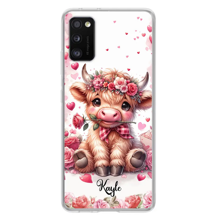 Lovely Highland Phone Case - Gift Idea For Birthday/Valentine's Day - Case For iPhone, Samsung