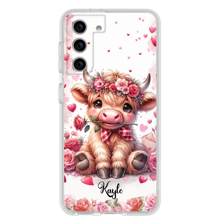 Lovely Highland Phone Case - Gift Idea For Birthday/Valentine's Day - Case For iPhone, Samsung