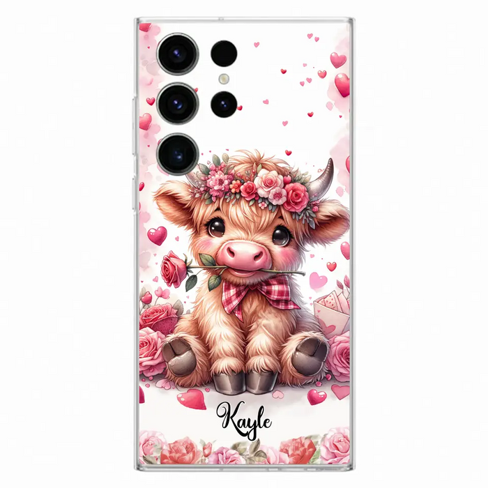 Lovely Highland Phone Case - Gift Idea For Birthday/Valentine's Day - Case For iPhone, Samsung