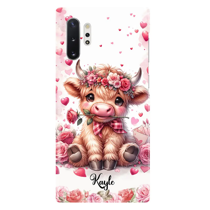 Lovely Highland Phone Case - Gift Idea For Birthday/Valentine's Day - Case For iPhone, Samsung