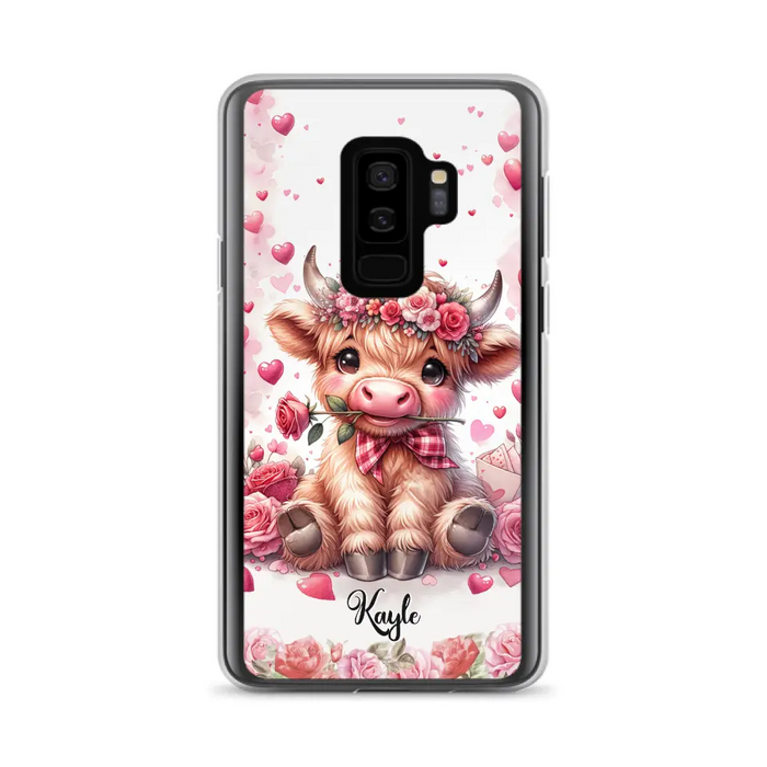 Lovely Highland Phone Case - Gift Idea For Birthday/Valentine's Day - Case For iPhone, Samsung