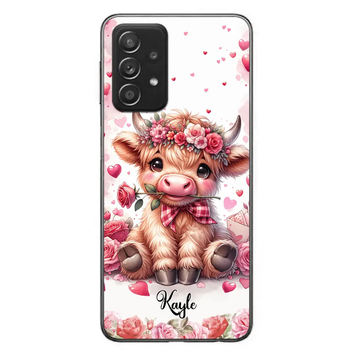 Lovely Highland Phone Case - Gift Idea For Birthday/Valentine's Day - Case For iPhone, Samsung