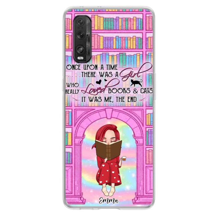 Custom Personalized Reading Girl Phone Case - Gift Idea For Books Lovers - It Was Me The End - Case For Oppo/Xiaomi/Huawei