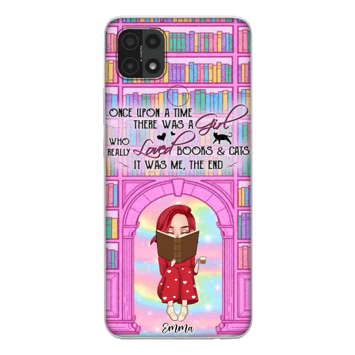 Custom Personalized Reading Girl Phone Case - Gift Idea For Books Lovers - It Was Me The End - Case For Oppo/Xiaomi/Huawei