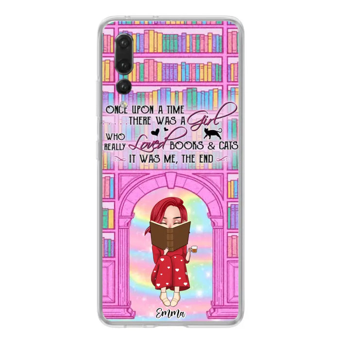 Custom Personalized Reading Girl Phone Case - Gift Idea For Books Lovers - It Was Me The End - Case For Oppo/Xiaomi/Huawei