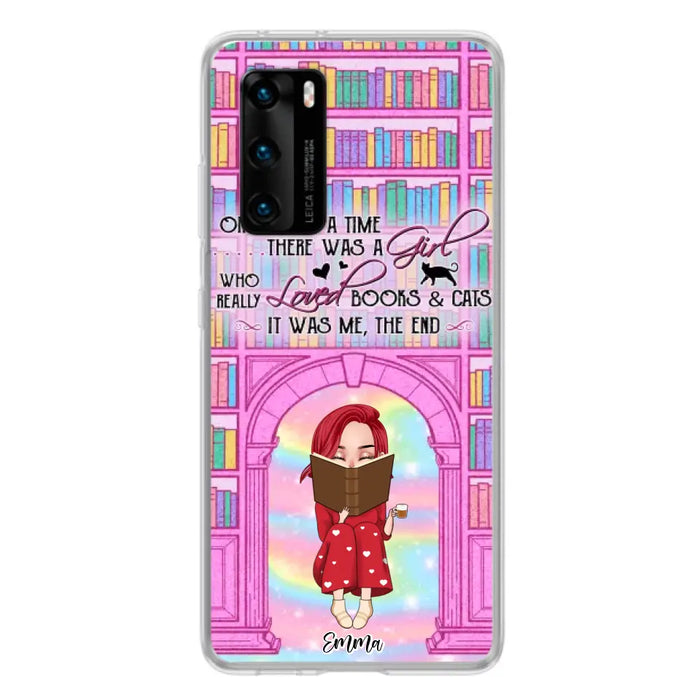 Custom Personalized Reading Girl Phone Case - Gift Idea For Books Lovers - It Was Me The End - Case For Oppo/Xiaomi/Huawei