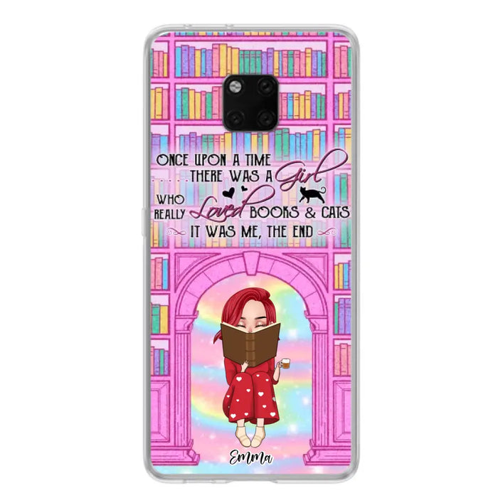 Custom Personalized Reading Girl Phone Case - Gift Idea For Books Lovers - It Was Me The End - Case For Oppo/Xiaomi/Huawei