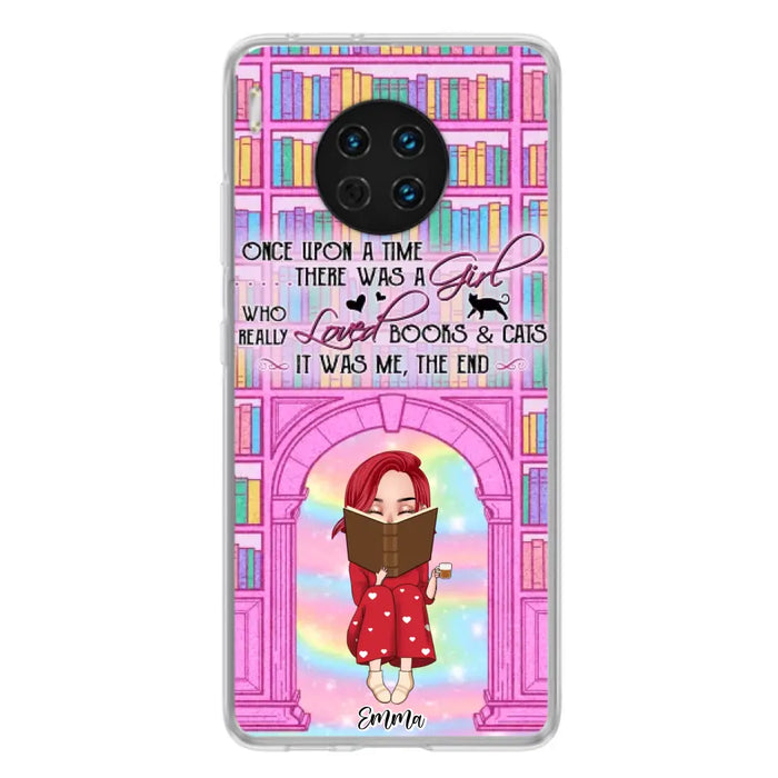 Custom Personalized Reading Girl Phone Case - Gift Idea For Books Lovers - It Was Me The End - Case For Oppo/Xiaomi/Huawei