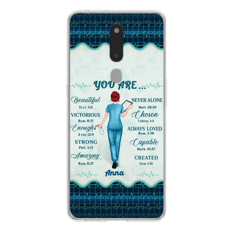 Personalized Nurse Phone Case - Gift Idea For Nurse/Birthday/Friend - You Are Beautiful - Cases For Oppo/Xiaomi/Huawei