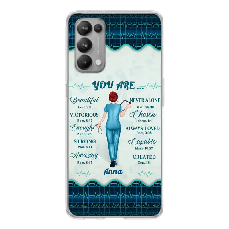 Personalized Nurse Phone Case - Gift Idea For Nurse/Birthday/Friend - You Are Beautiful - Cases For Oppo/Xiaomi/Huawei
