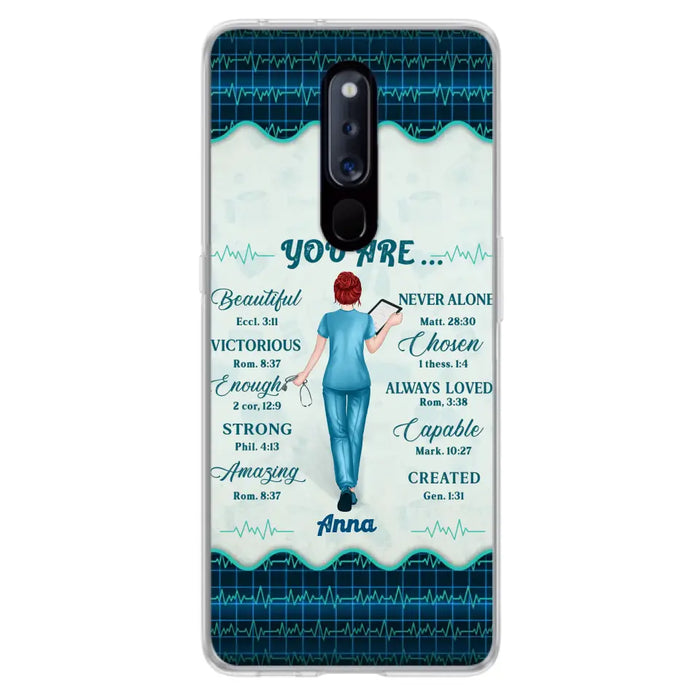 Custom Personalized Nurse Phone Case - Gift Idea For Nurse/ Birthday/ Friend - You Are Beautiful - Cases For Oppo/Xiaomi/Huawei