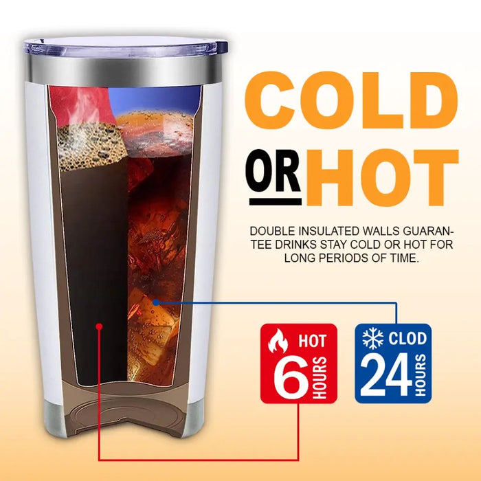 Personalized Dad/Mom And Daughter/Son Tumbler - Gift Idea For Father's Day From Daughter/Son - Congrats On Being My Dad You Lucky Bastard