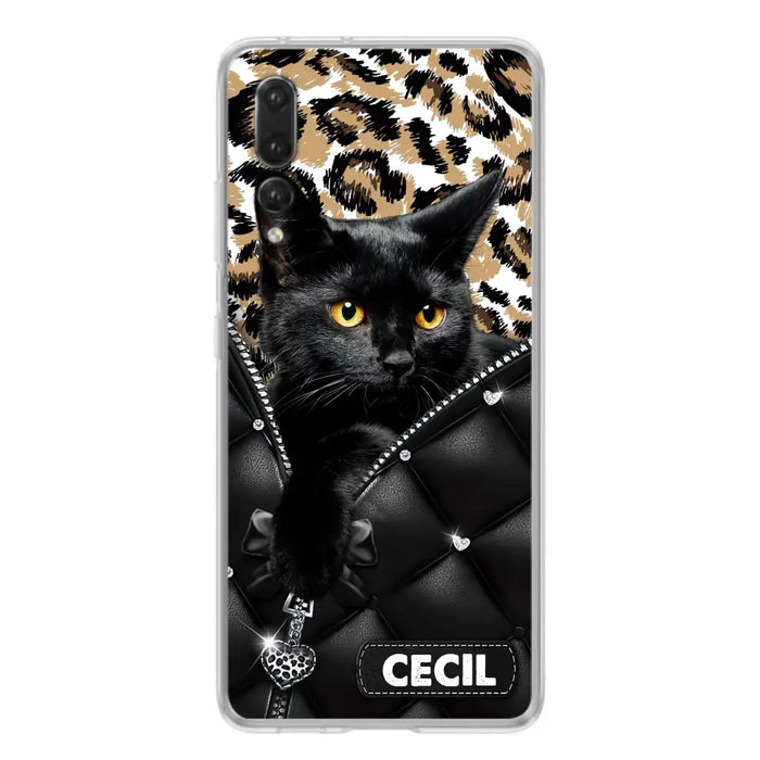 Custom Personalized Cat Phone Case For Oppo/Xiaomi/Huawei - Upload Photo - Gift Idea For Cat Lovers