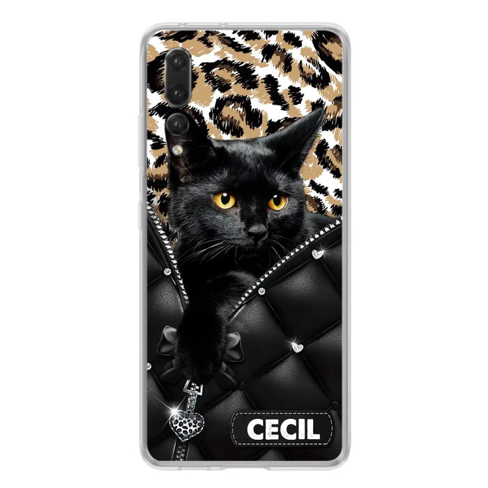 Custom Personalized Cat Phone Case For Oppo/Xiaomi/Huawei - Upload Photo - Gift Idea For Cat Lovers