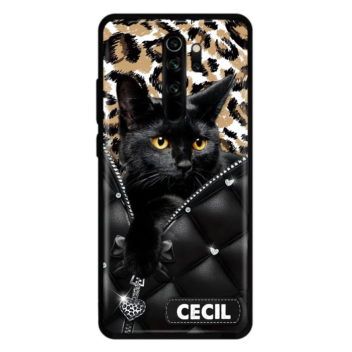 Custom Personalized Cat Phone Case For Oppo/Xiaomi/Huawei - Upload Photo - Gift Idea For Cat Lovers