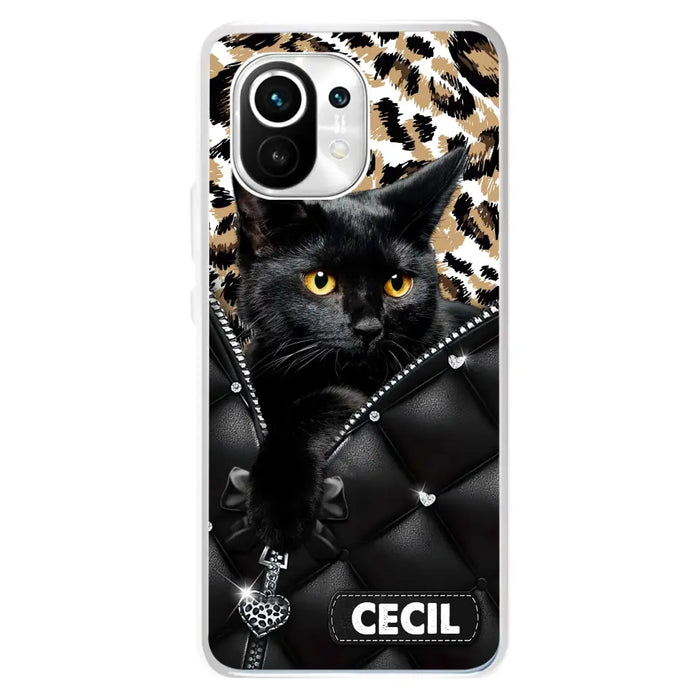 Custom Personalized Cat Phone Case For Oppo/Xiaomi/Huawei - Upload Photo - Gift Idea For Cat Lovers