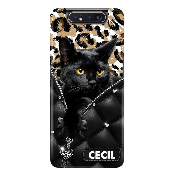 Custom Personalized Cat Phone Case For iPhone/Samsung - Upload Photo - Gift Idea For Cat Lovers