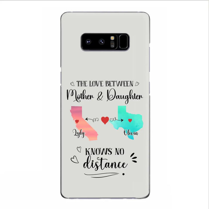 Custom Personalized Mother Daughter Long Distance Phone Case - Gift Idea For Mother And Daughter - Case For iPhone And Samsung