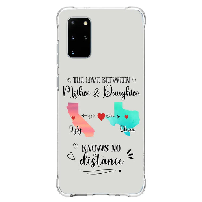 Custom Personalized Mother Daughter Long Distance Phone Case - Gift Idea For Mother And Daughter - Case For iPhone And Samsung