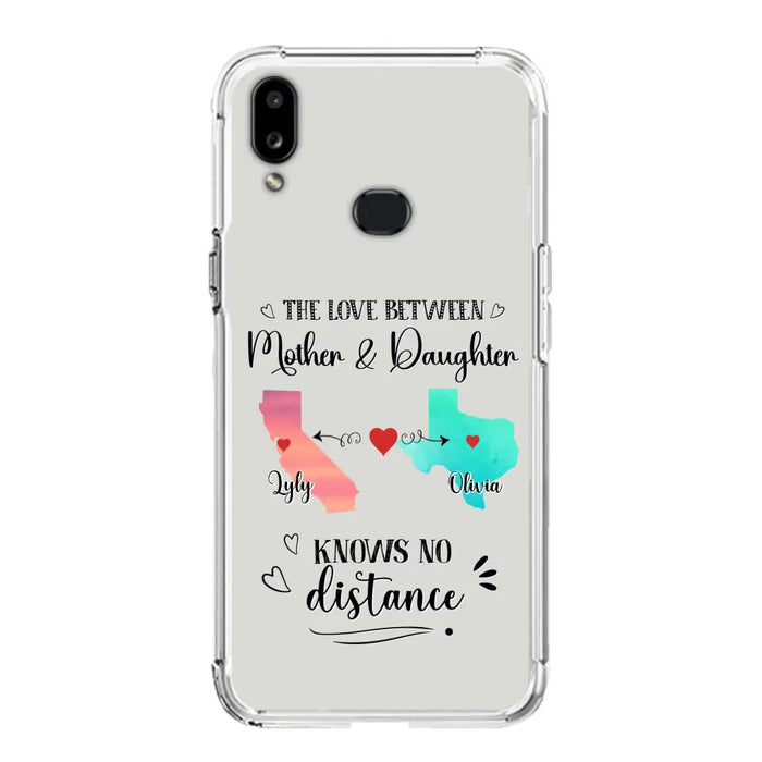 Custom Personalized Mother Daughter Long Distance Phone Case - Gift Idea For Mother And Daughter - Case For iPhone And Samsung