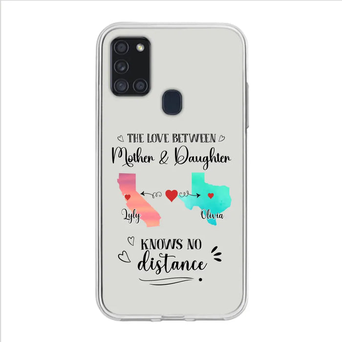 Custom Personalized Mother Daughter Long Distance Phone Case - Gift Idea For Mother And Daughter - Case For iPhone And Samsung