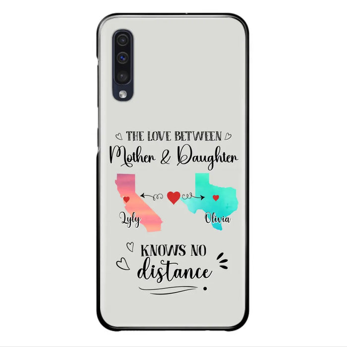 Custom Personalized Mother Daughter Long Distance Phone Case - Gift Idea For Mother And Daughter - Case For iPhone And Samsung