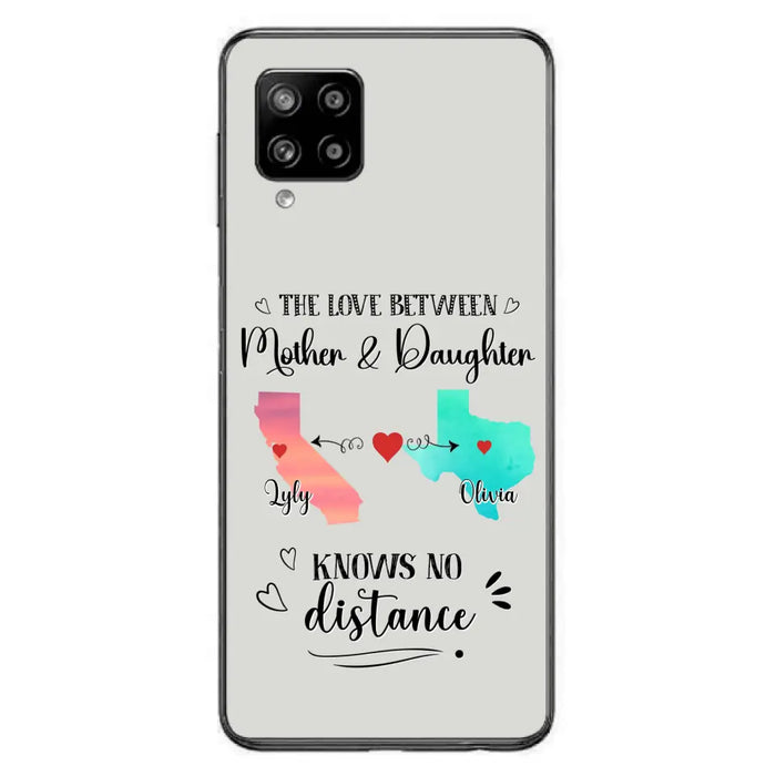 Custom Personalized Mother Daughter Long Distance Phone Case - Gift Idea For Mother And Daughter - Case For iPhone And Samsung