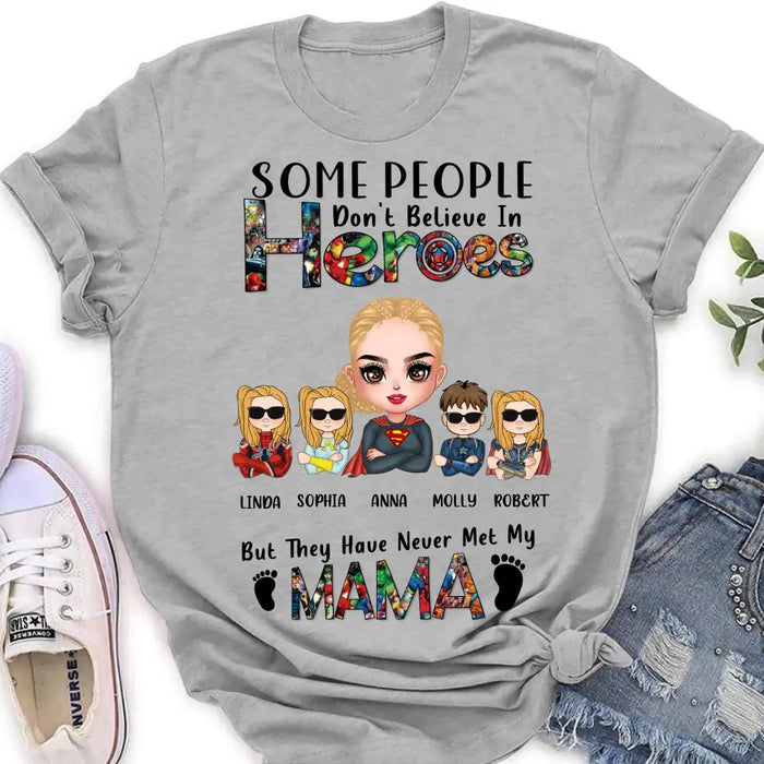 Custom Personalize Mother's Day Shirt/Hoodie - Upto 4 Kids - Gift Idea For Grandma/Mother's Day - You're Welcome