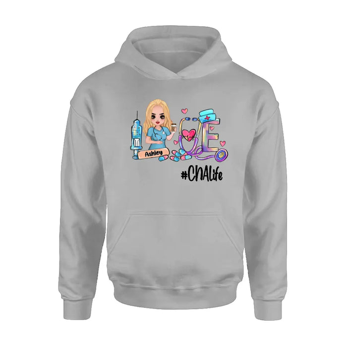 Custom Personalized Nurse Shirt - Gift Idea For Nurse - CNA Life