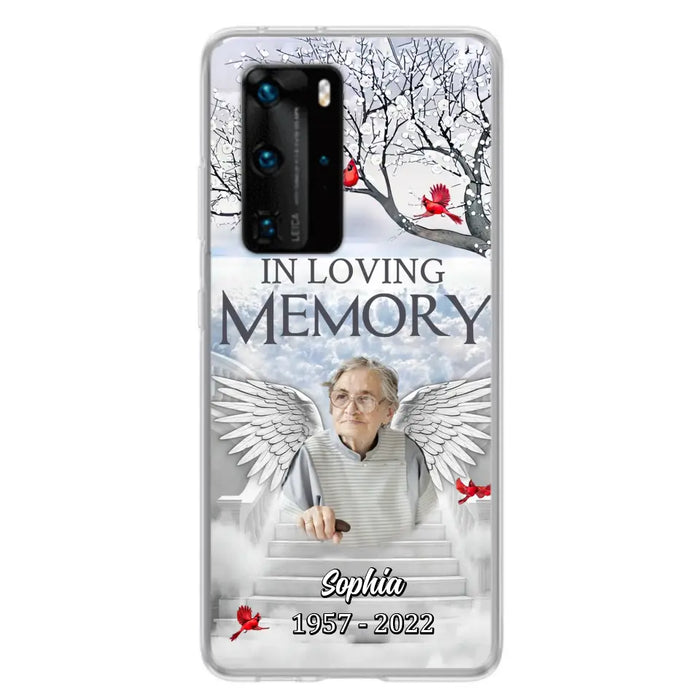 Custom Personalized Memorial Phone Case - Upload Photo - Memorial Gift Idea For Family - In Loving Memory - Case For Oppo/ Xiaomi/ Huawei