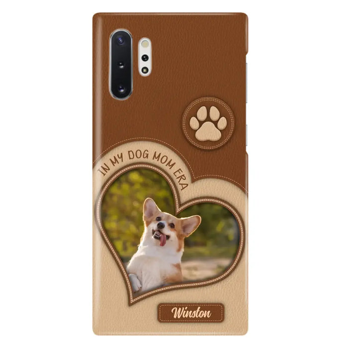 Custom Personalized In My Dog Mom Era Phone Case - Upload Photo - Gift Idea For Dog Lover/ Mother's Day - Case For iPhone/ Samsung