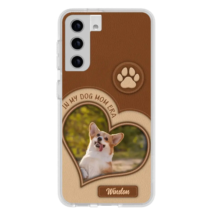 Custom Personalized In My Dog Mom Era Phone Case - Upload Photo - Gift Idea For Dog Lover/ Mother's Day - Case For iPhone/ Samsung