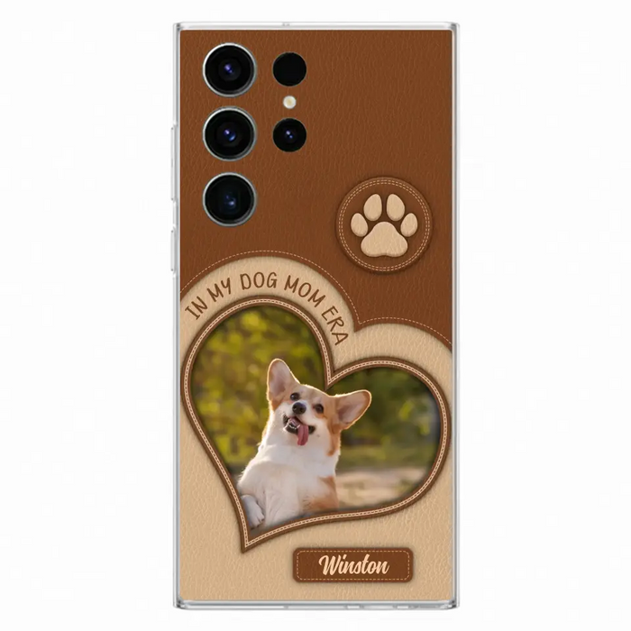 Custom Personalized In My Dog Mom Era Phone Case - Upload Photo - Gift Idea For Dog Lover/ Mother's Day - Case For iPhone/ Samsung