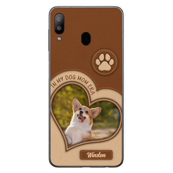 Custom Personalized In My Dog Mom Era Phone Case - Upload Photo - Gift Idea For Dog Lover/ Mother's Day - Case For iPhone/ Samsung