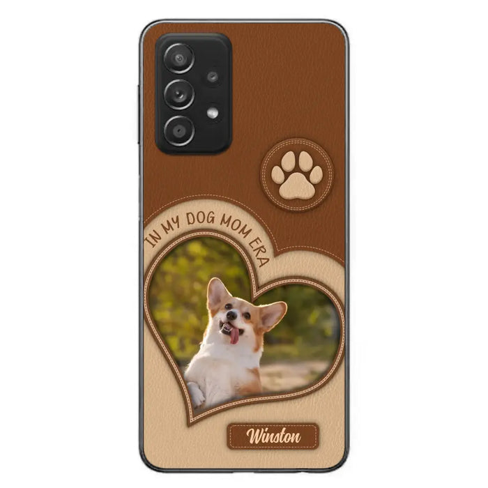 Custom Personalized In My Dog Mom Era Phone Case - Upload Photo - Gift Idea For Dog Lover/ Mother's Day - Case For iPhone/ Samsung