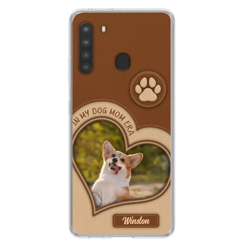 Custom Personalized In My Dog Mom Era Phone Case - Upload Photo - Gift Idea For Dog Lover/ Mother's Day - Case For iPhone/ Samsung
